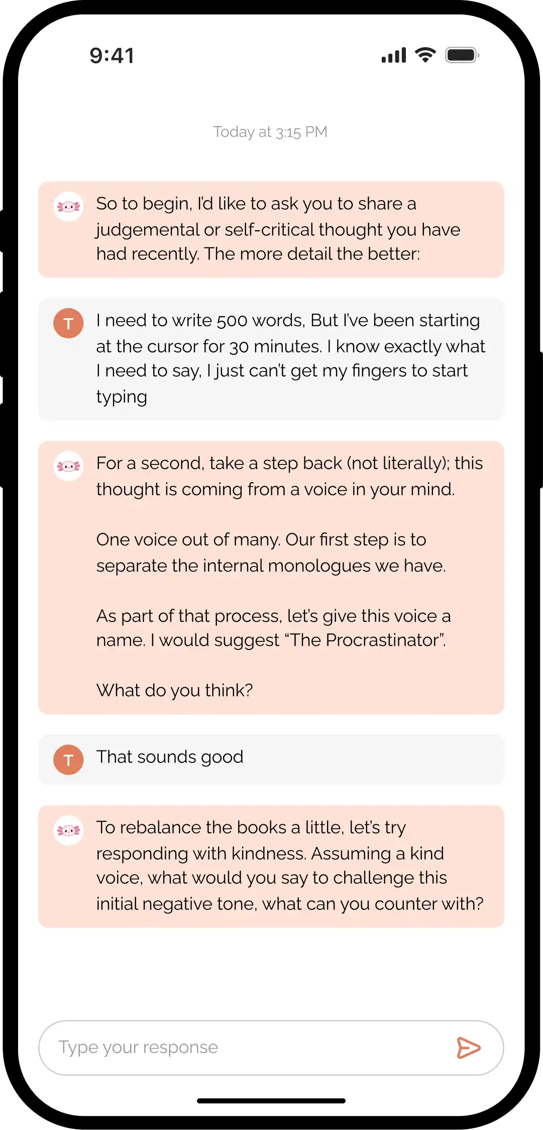 Enhanced thought naming example in MentalKit